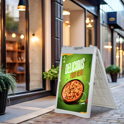 Plastic A Board Sign